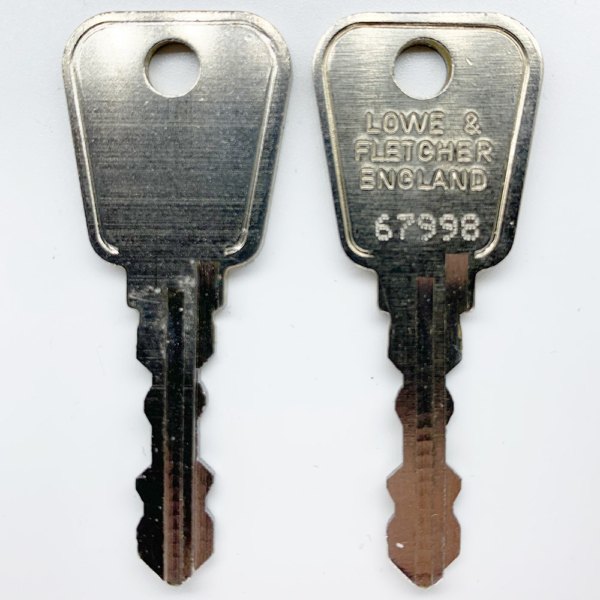 Replacement Lowe & Fletcher Key 66001 to 68000 from Keys
