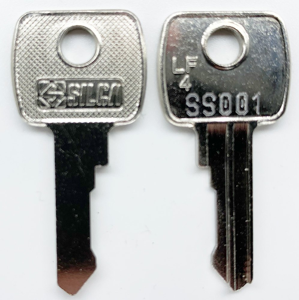 SS400 Lowe & Fletcher Replacement Filing Cabinet Key SS001 