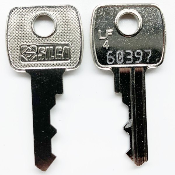 Keys cut to code for key series Lowe-Fletcher-Key-60001-to-60400